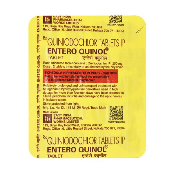 Enteroquinol 250mg Tablet