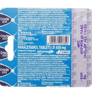 Crocin 650 Tablets