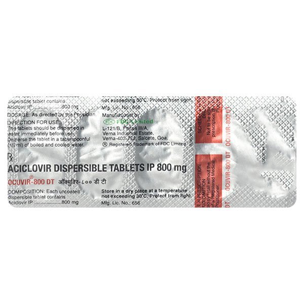 Ocuvir 800 DT Tablet