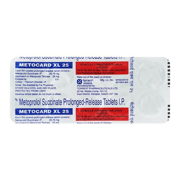 Metocard XL 25 Tablet