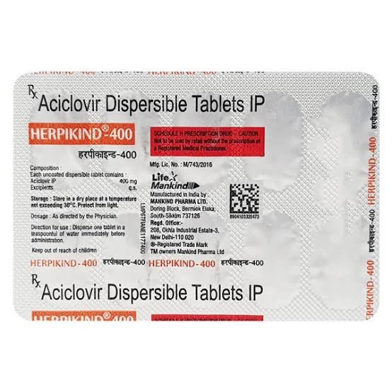 Herpikind 400 Tablet DT