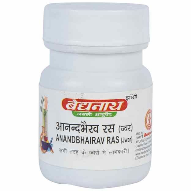 Baidyanath Anand Bhairav Ras (Jwar) (40tab)