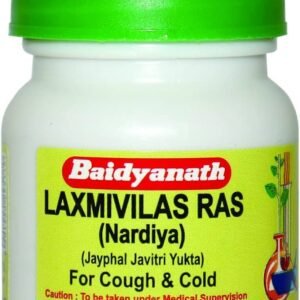 Baidyanath Laxmivilas Ras Tablet | For Cough, Cold, Headache & Fever