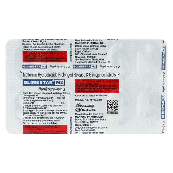 Glimestar-M 2 Tablet PR