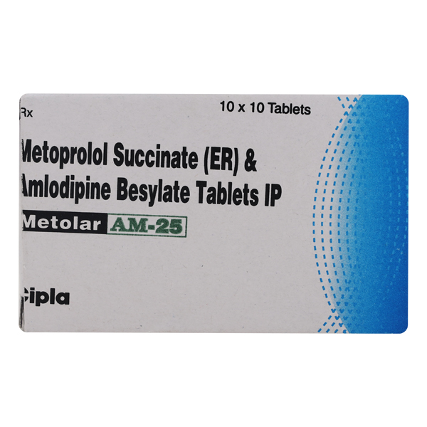 Metolar AM 25 Tablet