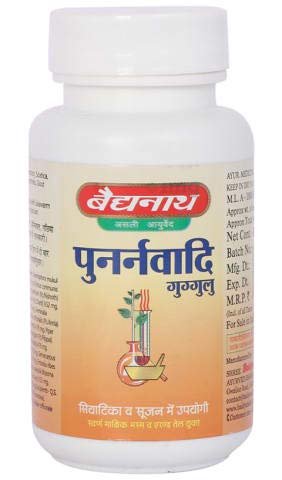 Baidyanath (Jhansi) Punarnavadi Guggulu 80Tablet