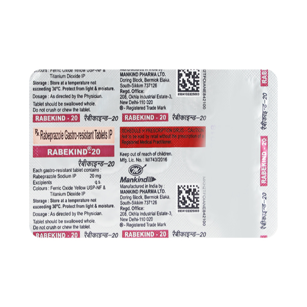 Rabekind 20 Tablet