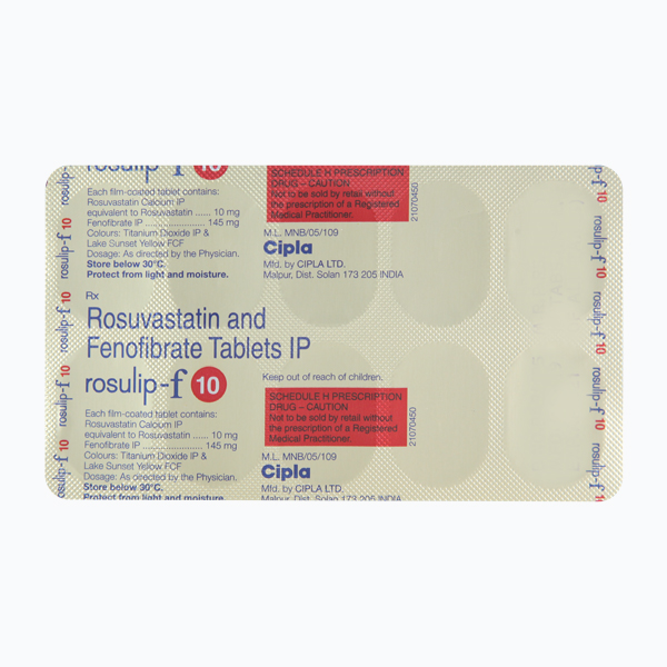 Rosulip-F 10 Tablet