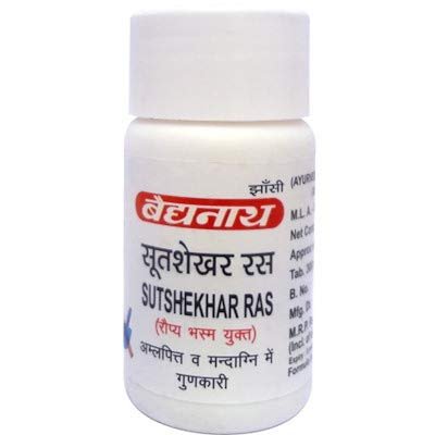 Baidyanath Sutshekhar Ras 40 Tablet