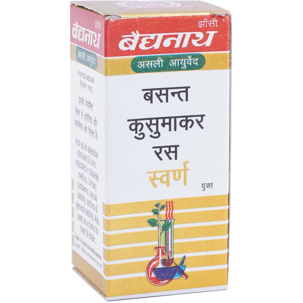 Baidyanath (Jhansi) Basant Kusumakar Ras with Gold 50 Tablet