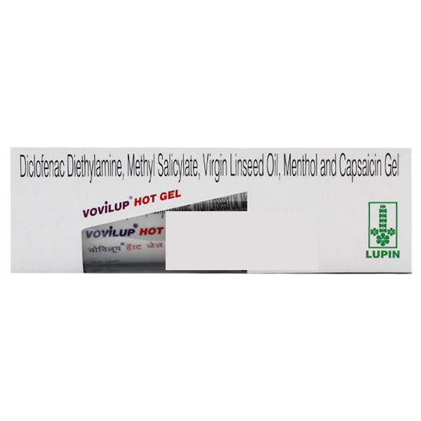 Vovilup Hot Gel for Joint and Muscular Pain 10gm
