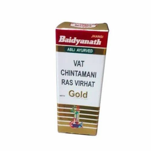 Baidyanath Vat Chintamani Ras Virhat with Gold 10tab