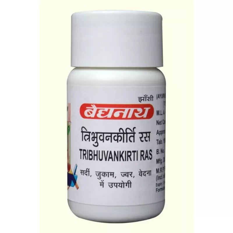 Baidyanath Tribhuwan Keerti Ras 40 Tablet