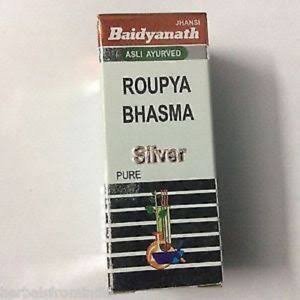 Baidyanath (Jhansi) Roupya Bhasma Pure Silver 2.5gm