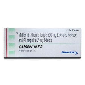 Glisen MF 2 Tablet PR