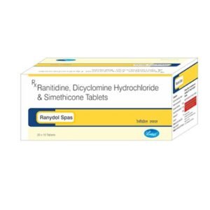 Ranydol Spas Tablet 10's