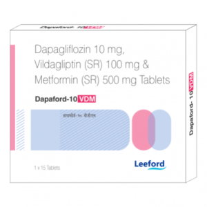 Dapaford VDM 10mg/500mg/100mg Tablet SR