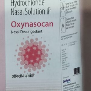Oxynasocan nasal decongestant