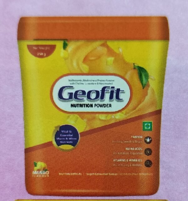 Geofit Nutrition powder mango flavour