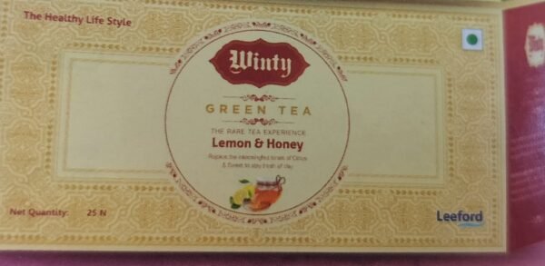 WINTY GREEN TEA LEMON AND HONEY