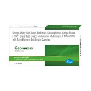 Geomax 4G soft gelatin capsules