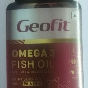 Geofit Omega 3 Fish Oil Capsule(30 SGs in Bottle)