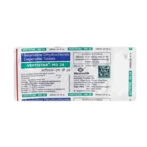 Vertistar MD 24mg Tablet 10'S