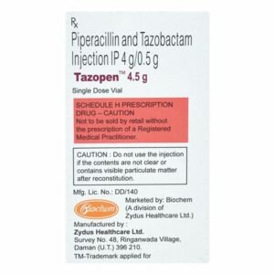 Tazopen 4000 mg/500 mg Injection