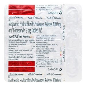 Amaryl M Forte 2mg Tablet PR