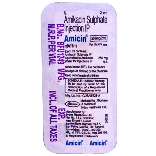 Amicin 500mg Injection