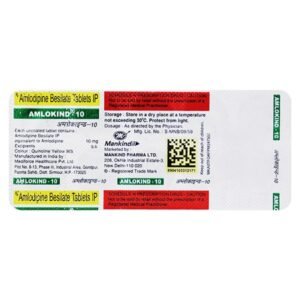 Amlokind 10mg Tablet