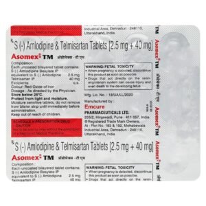 Asomex TM 2.5mg Tablet 15'S