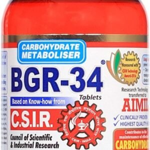 Bgr 34 Tablet Carbohydrate Metaboliser R&D by CSIR (100 Each)