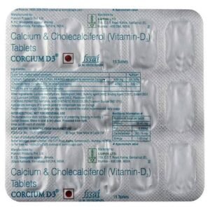 Corcium D3 | Calcium Tablet