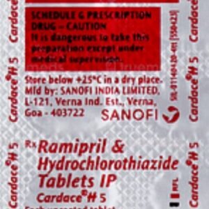 Cardace H 5 Tablet