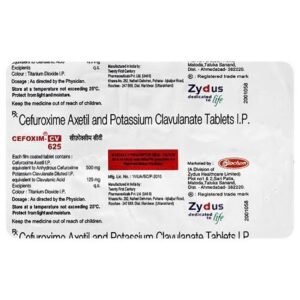 Cefoxim-CV 625 Tablet 10's