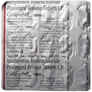 Cetapin XR 1000mg Tablet