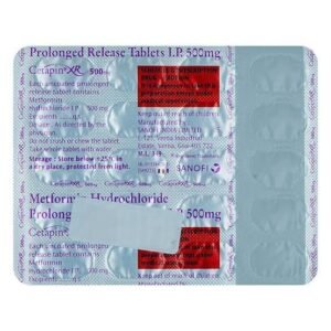 Cetapin XR 500mg Tablet