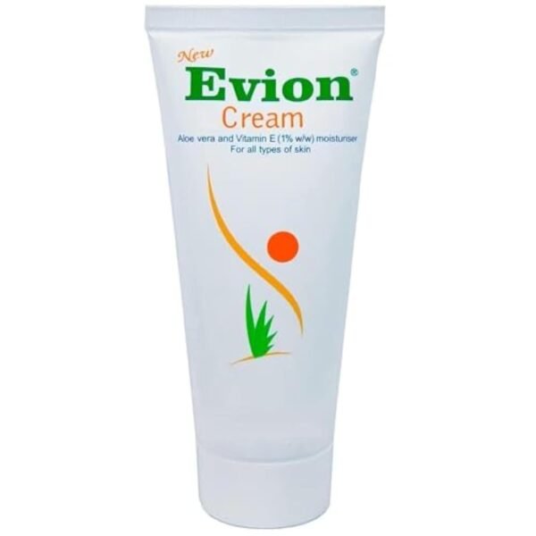 Evion Cream with Aloe Vera & Vitamin E (1%) | For Skin Health