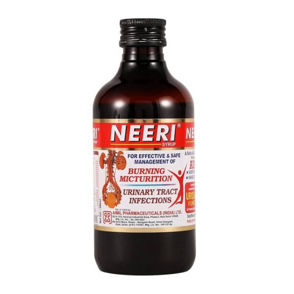 Neeri Ayurvedic Syrup | Urinary Tract Infections (UTIs) | Burning Micturition