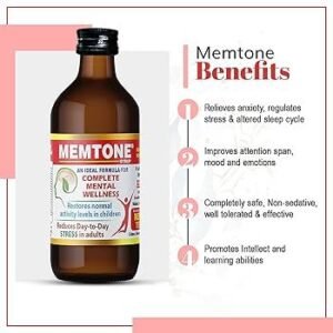 Memtone Syrup | Ayurvedic Formula for Complete Mental Wellness, Antistres