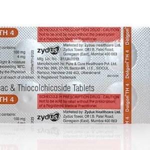Dolgon TH 100mg/4mg Tablet