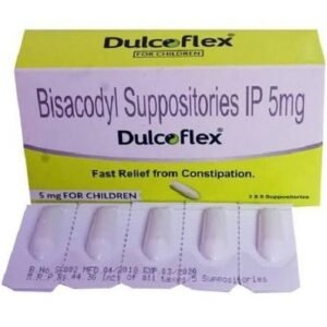 Dulcoflex 5mg Suppository for Children | Eases Constipation