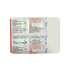 Duopil 1/500mg Tablet 10'S