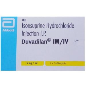 Duvadilan IM/IV 5mg Injection (2ml Each) Injection