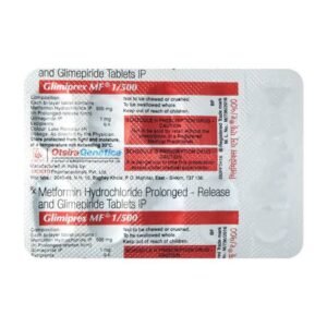 Glimiprex MF 1/500mg Tablet 10'S