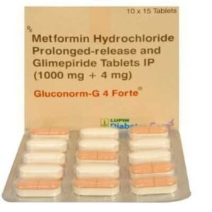 Gluconorm-G 4 Forte Tablet PR