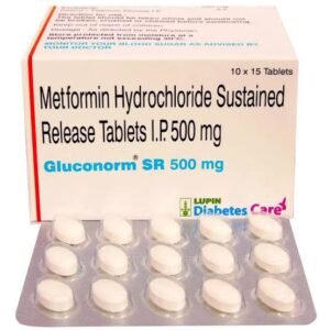 Gluconorm SR 500mg Tablet