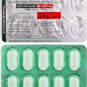 Glyciphage SR 500mg Tablet