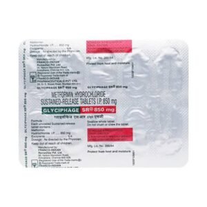 Glyciphage SR 850mg Tablet